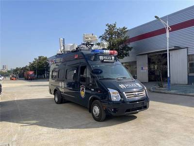 应急通讯指挥车 福特全顺移动指挥与无人机协同的全面保障